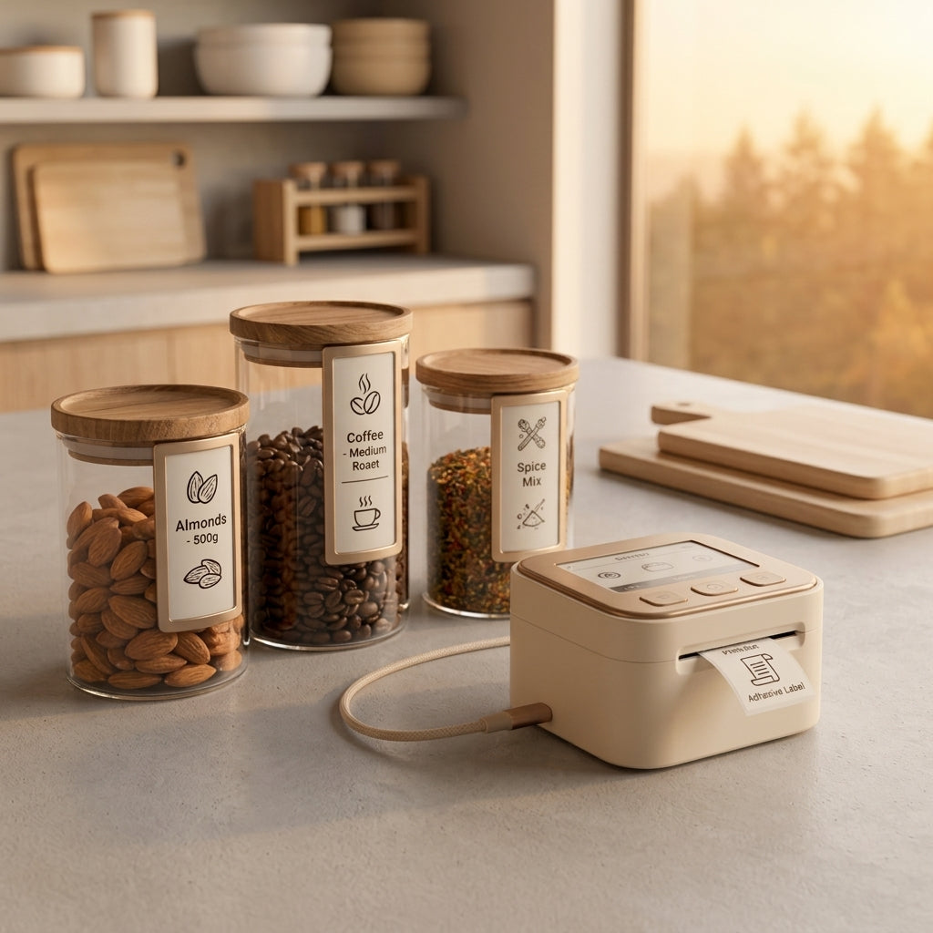 Savoryxa™ Smart Pantry Labeling System
