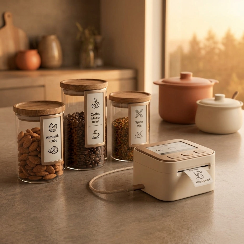 Savoryxa™ Smart Pantry Labeling System